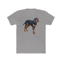 Elegant Transylvanian Scent Hound Men's Fitted Cotton Crew Tee