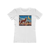 Coyotees in Moonlight Women's Slim Fitted Tee