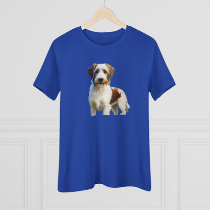 Kromfohrländer Women's Relaxed Fit Cotton Tee