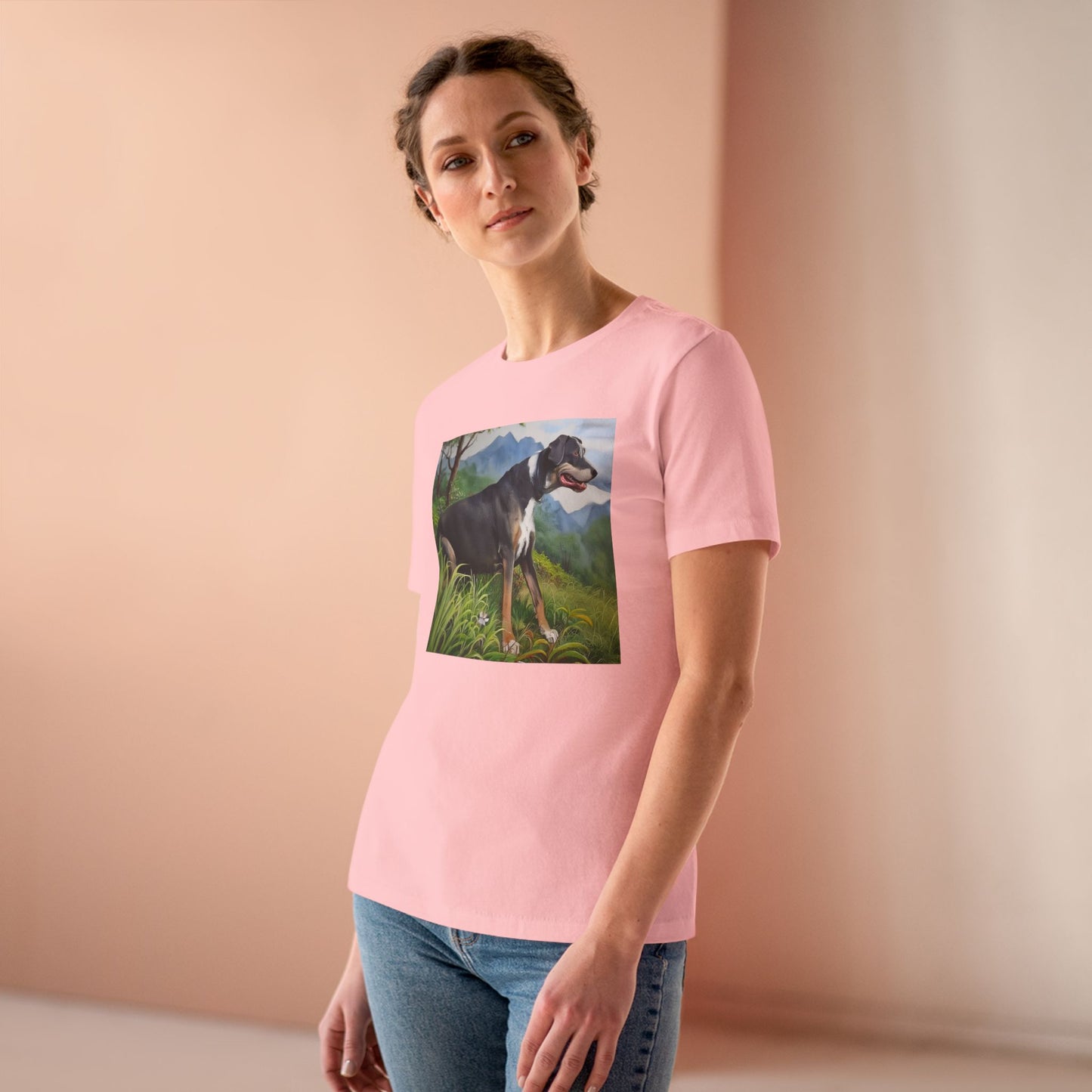 Mountain Cur Women's Relaxed Fit Cotton Tee