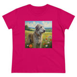 irish Wolfhound - Women's Midweight Cotton Tee