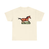 Miniature Horse 'Sam' Unisex Heavy Cotton Tee