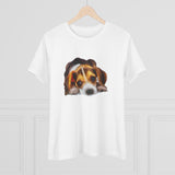 Beagle 'Daisy Mae' Women's Relaxed Fit Cotton Tee