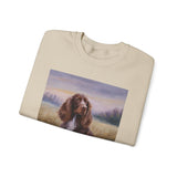 Field Spaniel Unisex 50/50 Crewneck Sweatshirt