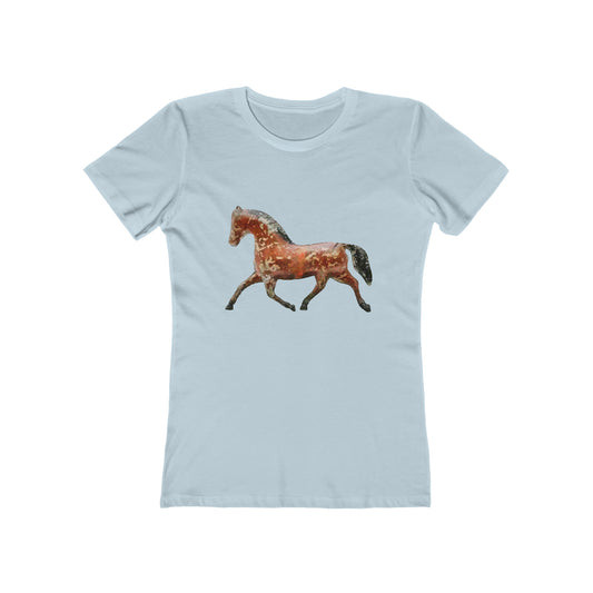 Tin Horse - -  Women's Slim Fit Ringspun Cotton T-Shirt