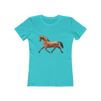 Tin Horse - -  Women's Slim Fit Ringspun Cotton T-Shirt