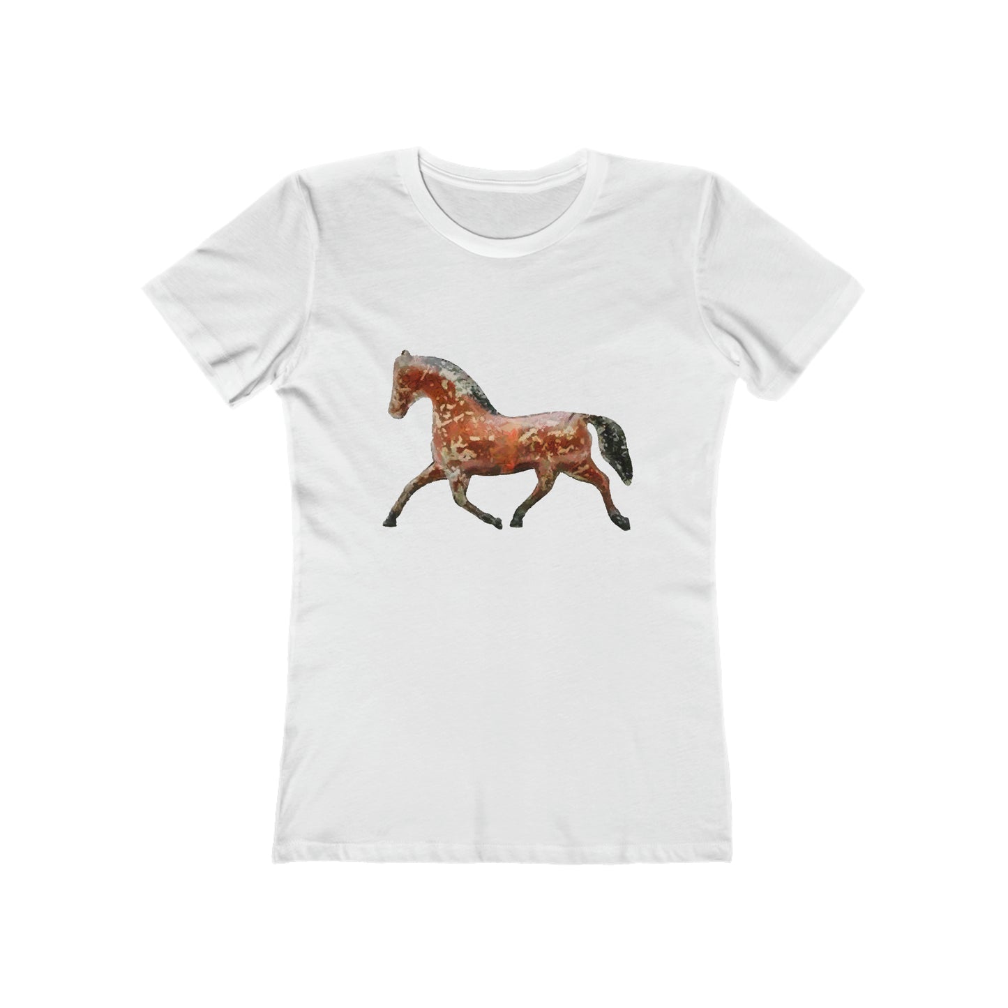 Tin Horse - -  Women's Slim Fit Ringspun Cotton T-Shirt