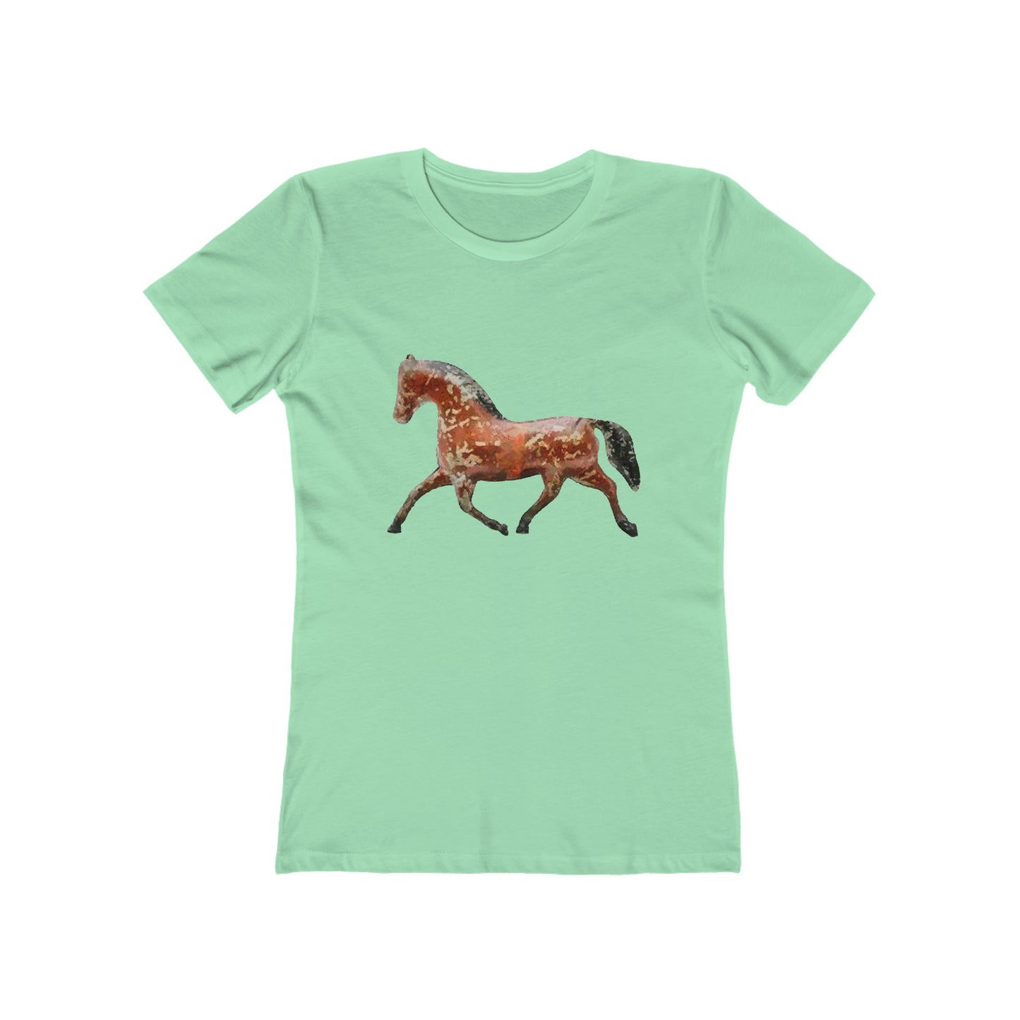 Tin Horse - -  Women's Slim Fit Ringspun Cotton T-Shirt