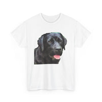 Labrador Retriever 'Rizzo' Unisex Heavy Cotton Tee