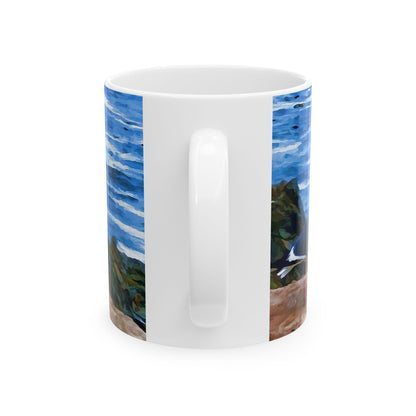 Bodega Seagull - Ceramic Mug 11oz