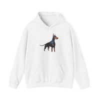 Doberman Pinscher #1 - Unisex 50/50 Hooded Sweatshirt