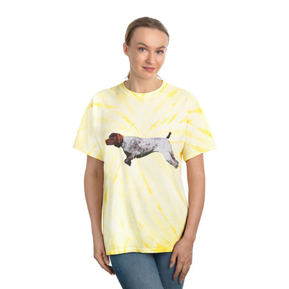 On Point German Shorthair Pointer Tie-Dye Tee