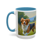 Nederlandse Kooikerhondje - Ceramic Accent Coffee Mug - 2 Sizes