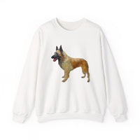 Belgian Laekenois Unisex 50/50 Crewneck Sweatshirt