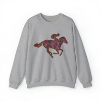 Race Horse - Unisex 50/50  Crewneck Sweatshirt