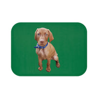 Hungarian Vizsla 'Augie'  Bathroom Rug Mat