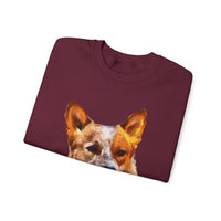 Red Heeler - Australian Cattle Dog - Unisex 50/50 Crewneck Sweatshirt