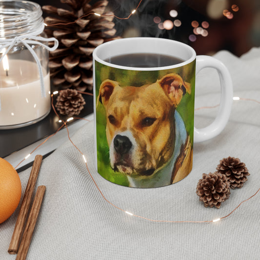 Pit Bull Herculese - Ceramic Mug 11oz