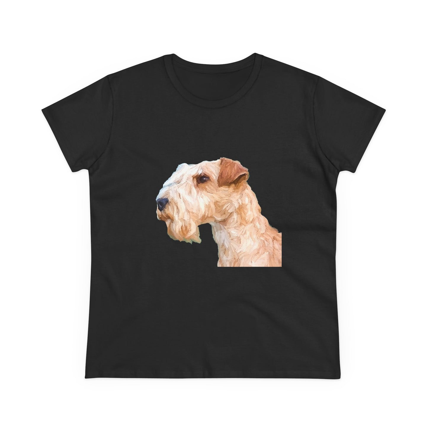 Lakeland Terrier Women's Midweight Cotton Tee