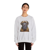 Dogue de Bordeaux Unisex 50/50 Crewneck Sweatshirt