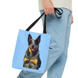Blue Heeler - Australian Cattle Dog 'Bailey' Tote Bag