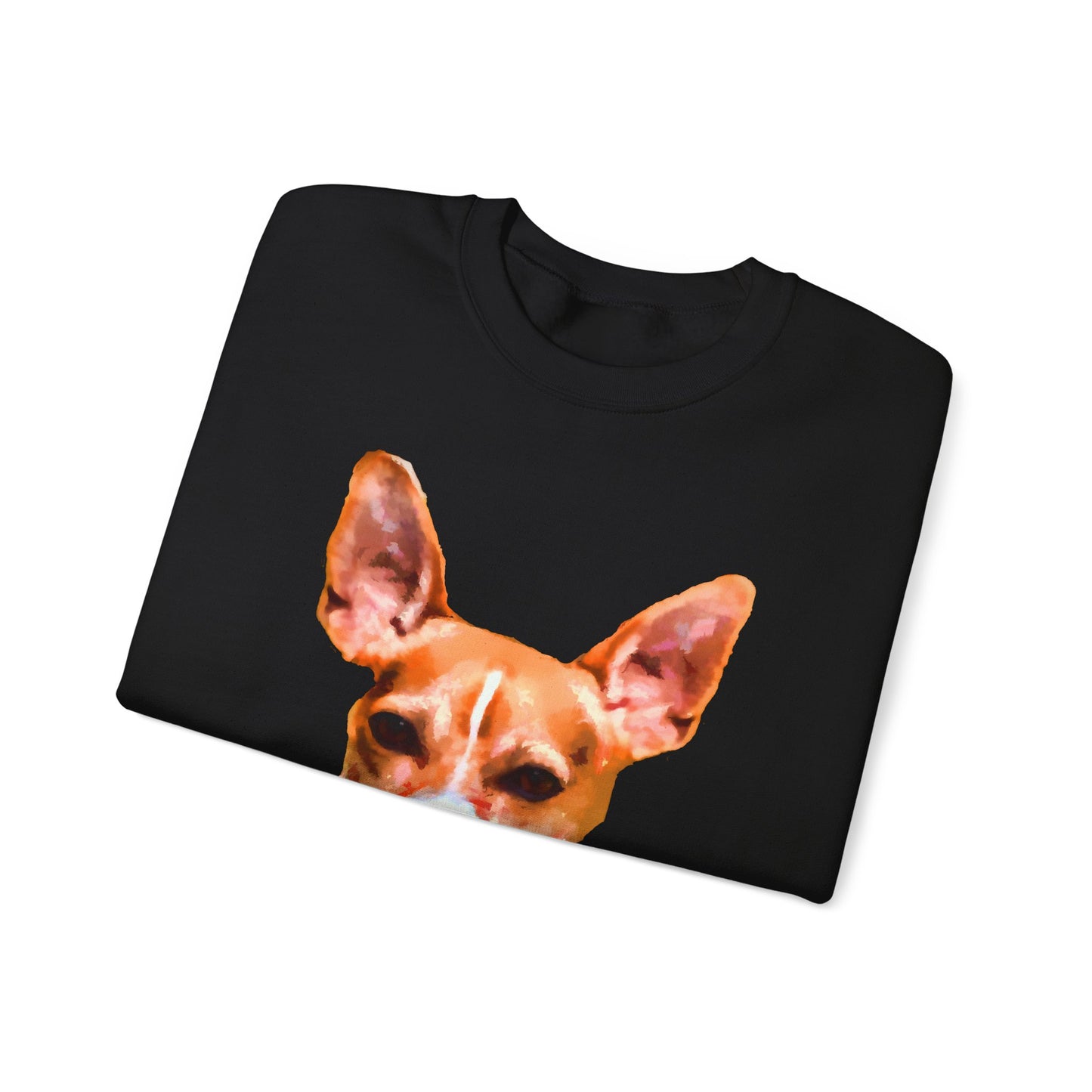 Rat Terrier Unisex 50/50 Crewneck Sweatshirt