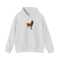 Belgian Tervuren Unisex 50/50  Hooded Sweatshirt