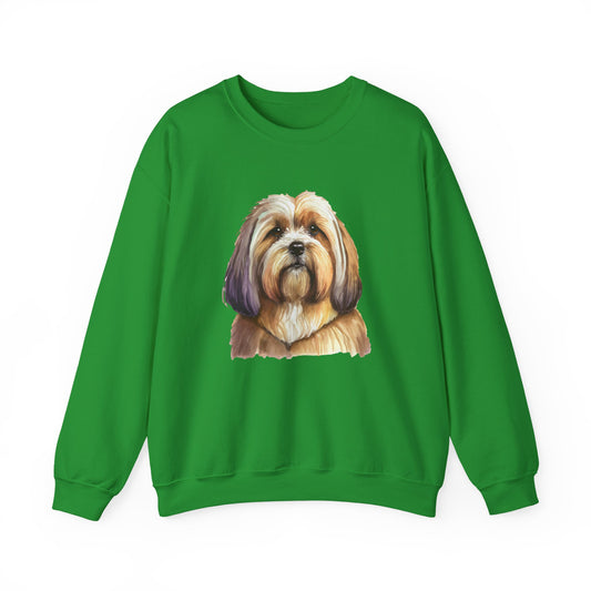 Lhasa Apso Unisex 50/50 Crewneck Sweatshirt