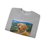 Golden Retriever Unisex 50/50 Crewneck Sweatshirt