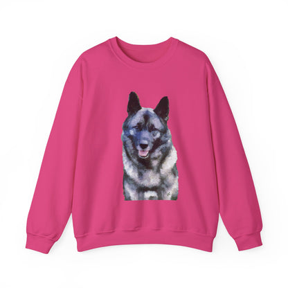 Norwegian Elkhound - Unisex 50/50 Crewneck Sweatshirt