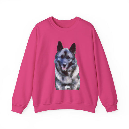 Norwegian Elkhound - Unisex 50/50 Crewneck Sweatshirt