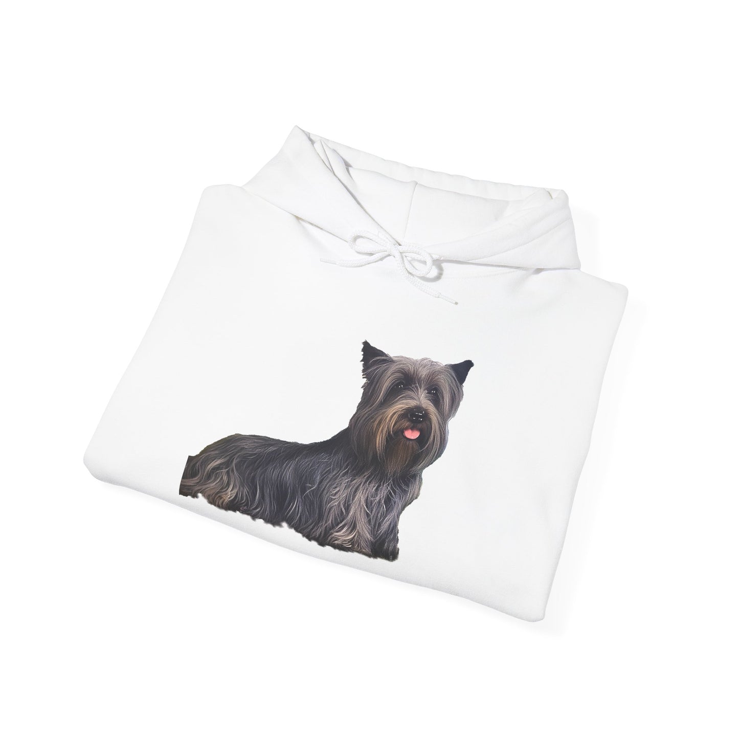 Skye Terrier Unisex 50/50 Hooded Sweatshirt
