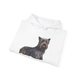Skye Terrier Unisex 50/50 Hooded Sweatshirt