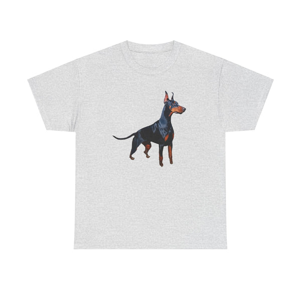 Doberman Pinscher #1 - Unisex Heavy Cotton Tee