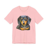 Dachshund 'Doxie #2' Unisex Jersey Short Sleeve Tee