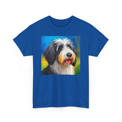 Polish Lowland Sheepdog Unisex Heavy Cotton Tee