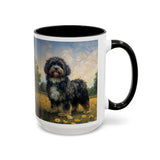 Russian Tsvetnaya Bolonka - Accent Coffee Mug (11, 15oz)