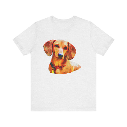 Dachshund 'Daisy' Unisex Jersey Short Sleeve Tee
