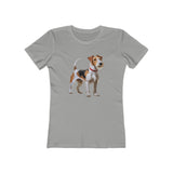 Wire Fox Terrier -  Women's Slim Fit Ringspun Cotton Tee