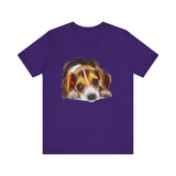 Beagle 'Daisy Mae' Unisex Jersey Tee: Comfort Meets Charm