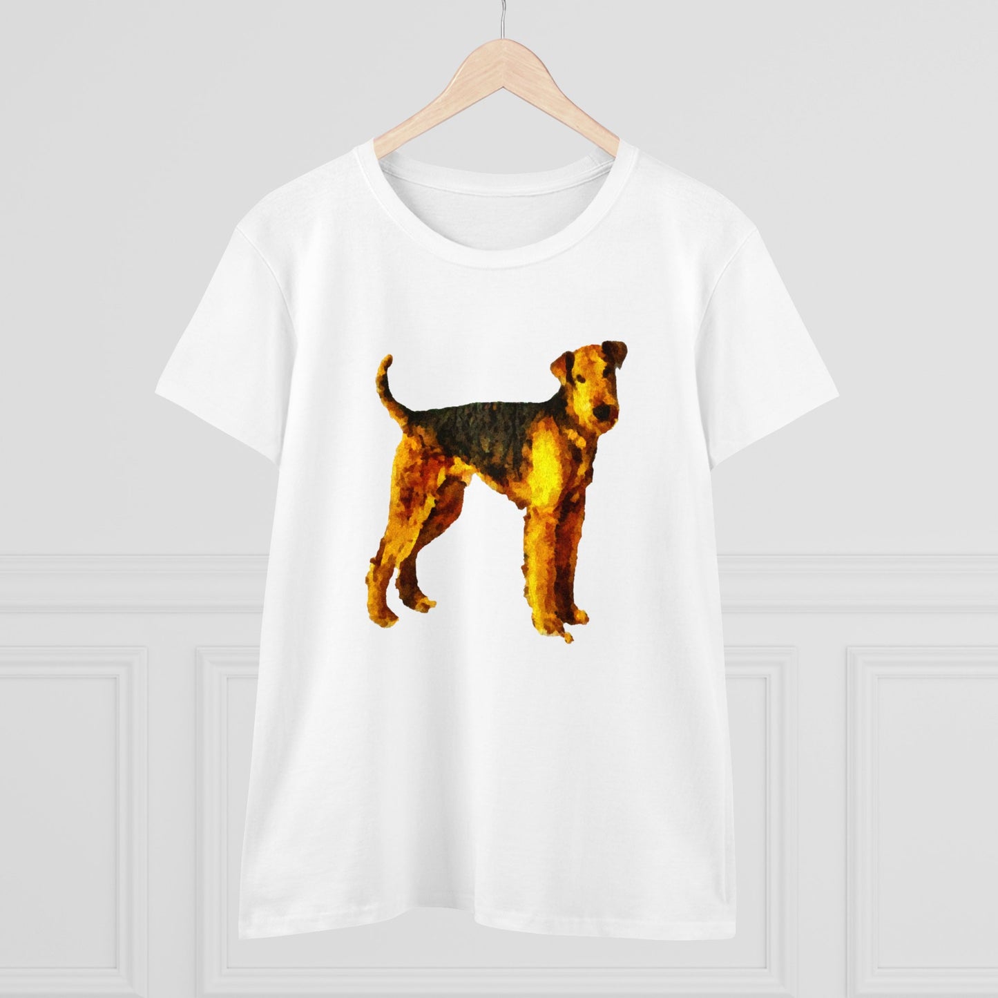 Airedale 'Lucy' Women's Midweight Cotton Tee