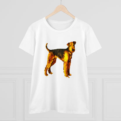 Airedale 'Lucy' Women's Midweight Cotton Tee