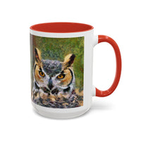 Great Horned Owl 'Hooty' Ceramic Accent Mugs