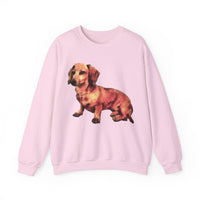 Dachshund 'Simone' Unisex 50/50 Crewneck Sweatshirt