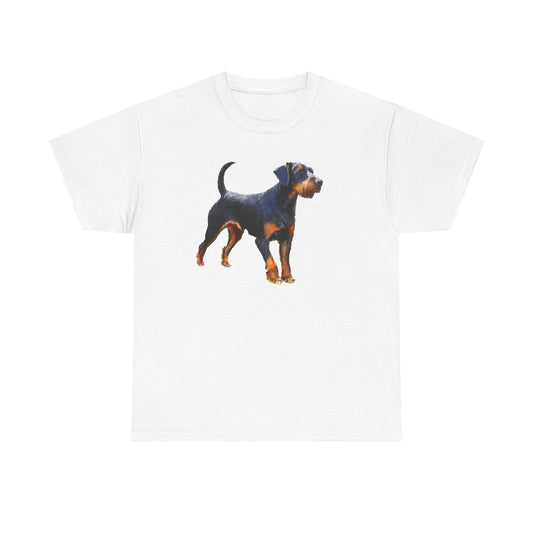 Deutscher Jagdterrier Unisex Heavy Cotton Tee