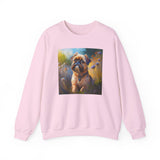 Brussels Griffon Unisex 50/50 Crewneck Sweatshirt