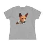Basenji Women's Relaxed Fit Cotton Tee