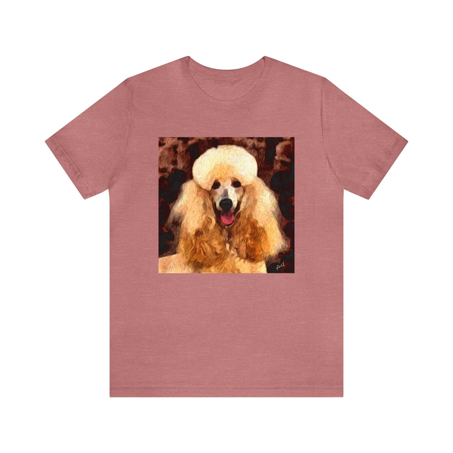 Poodle - -  Classic Jersey Short Sleeve Tee