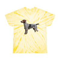 Wirehaired Pointing Griffon Unisex Tie-Dye Tee, Cyclone