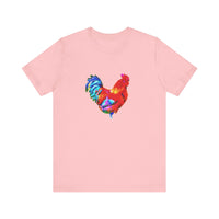 Rooster 'Craw' Unisex Jersey Short Sleeve Tee